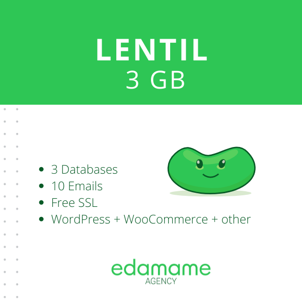 Lentil - 3 GB